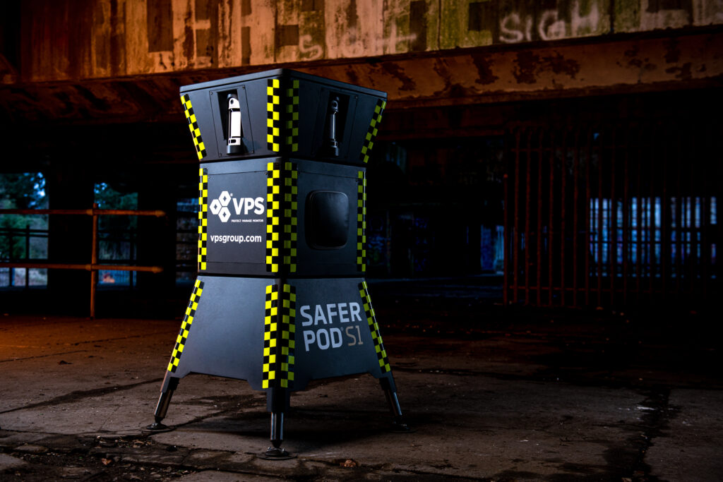 VPS SaferPOD S1: tijdelijke beveiliging