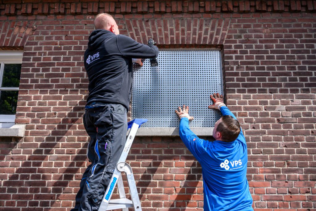 Stalen beveiligingspanelen