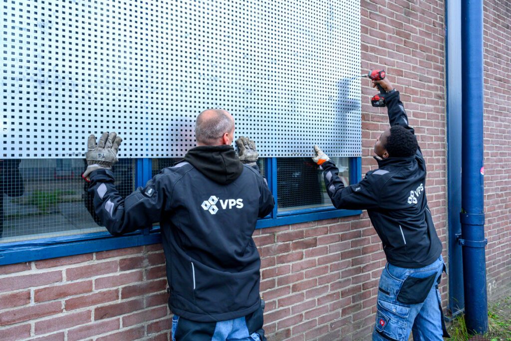 Stalen beveiligingspanelen