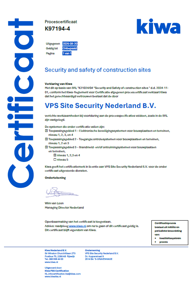 Kiwa Certificering 2026